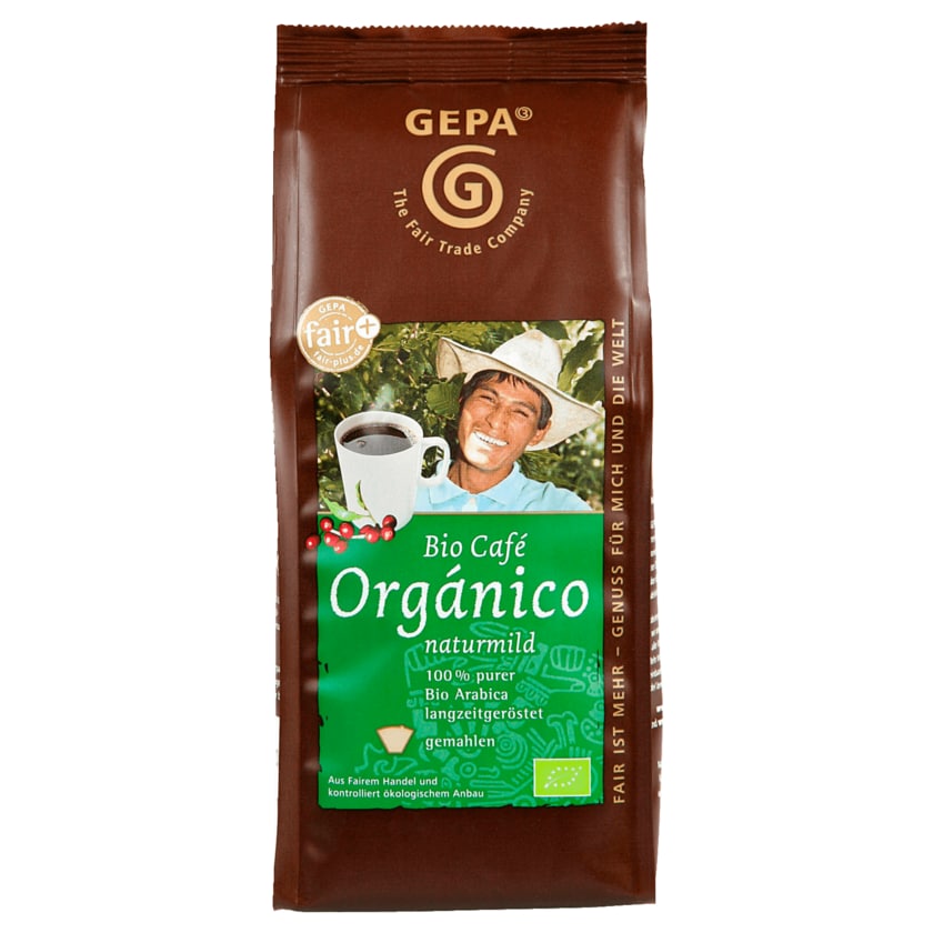 Gepa Bio Kaffee Organico gemahlen 250g